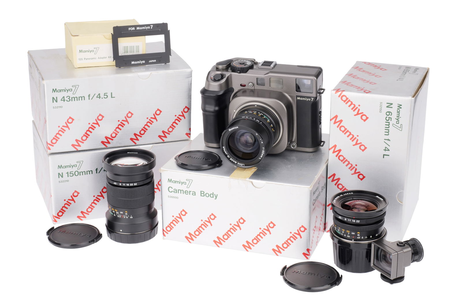 A Mamiya 7 Medium Format Rangefinder Camera, (1 of 10)