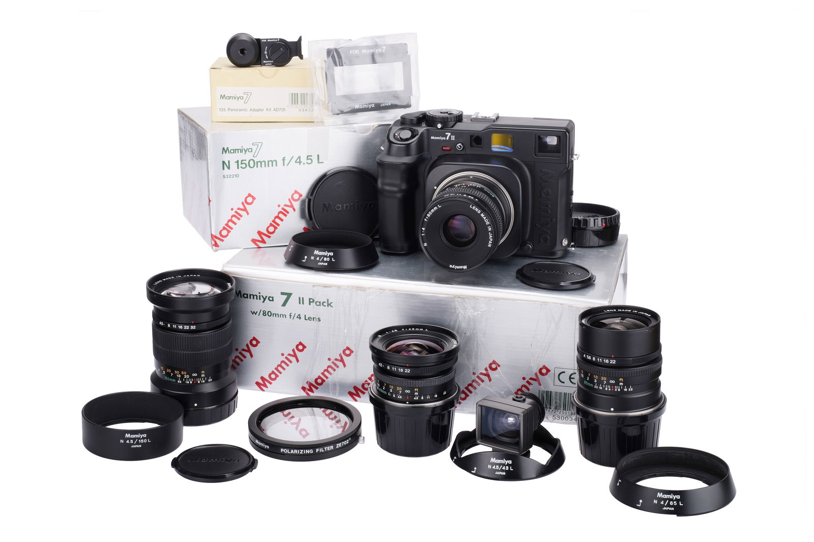 A Mamiya 7 II Medium Format Rangefinder Camera, (1 of 20)