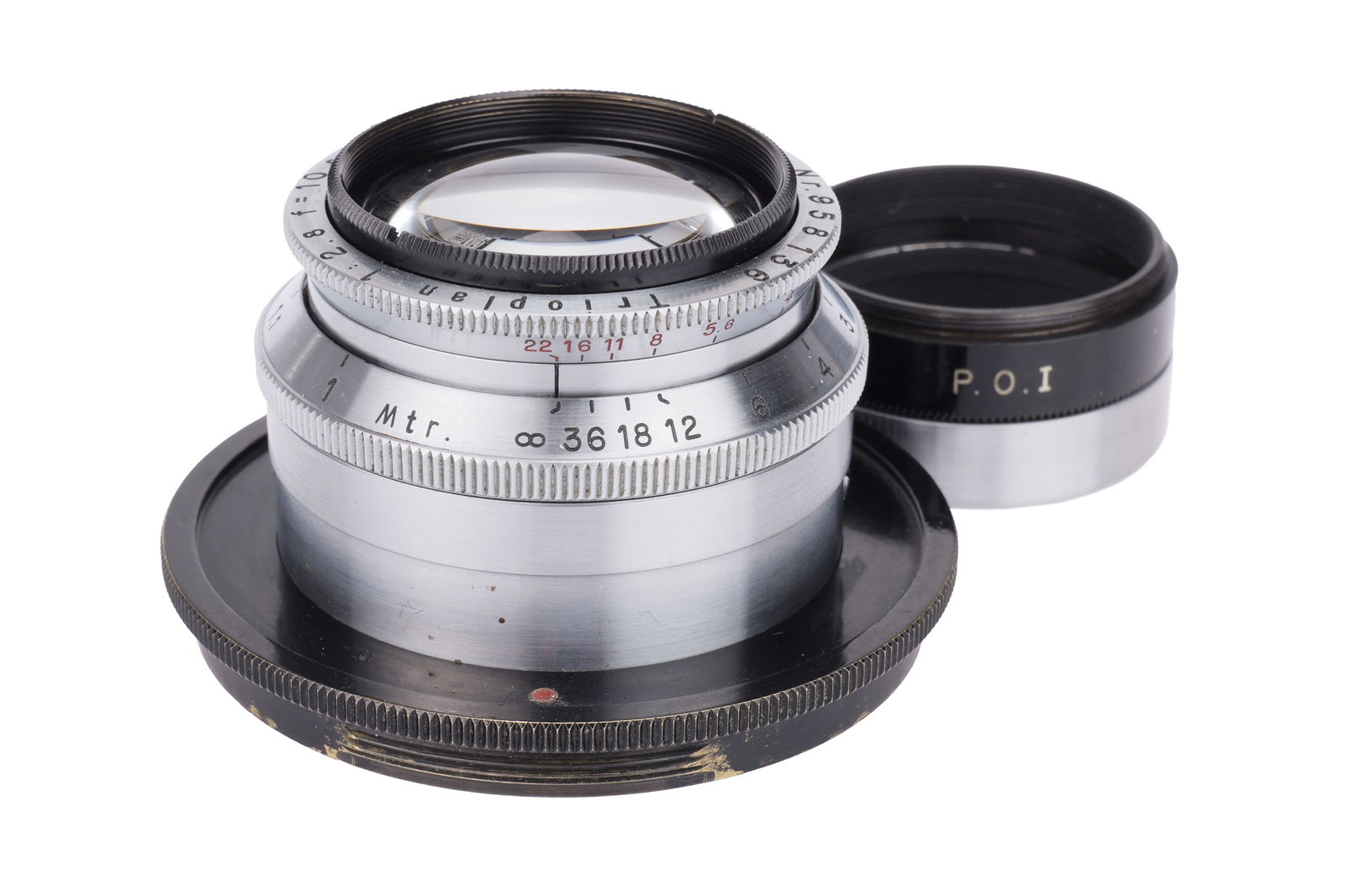 A Meyer Gorlitz Trioplan f/2.8 100mm Lens, (1 of 4)