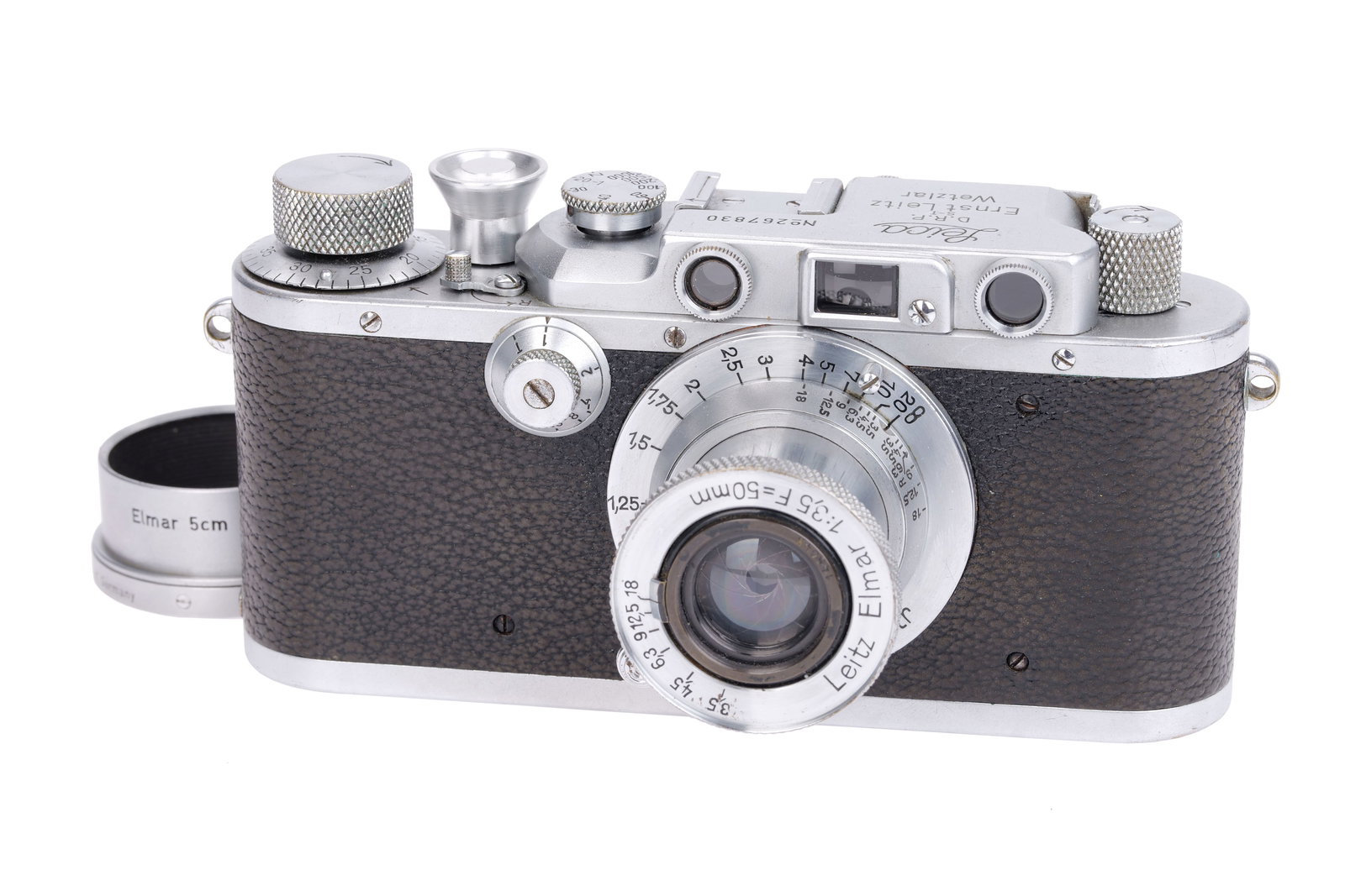 A Leica IIIa 'Spécialités Tiranty' Paris Rangefinder Camera, (1 of 5)