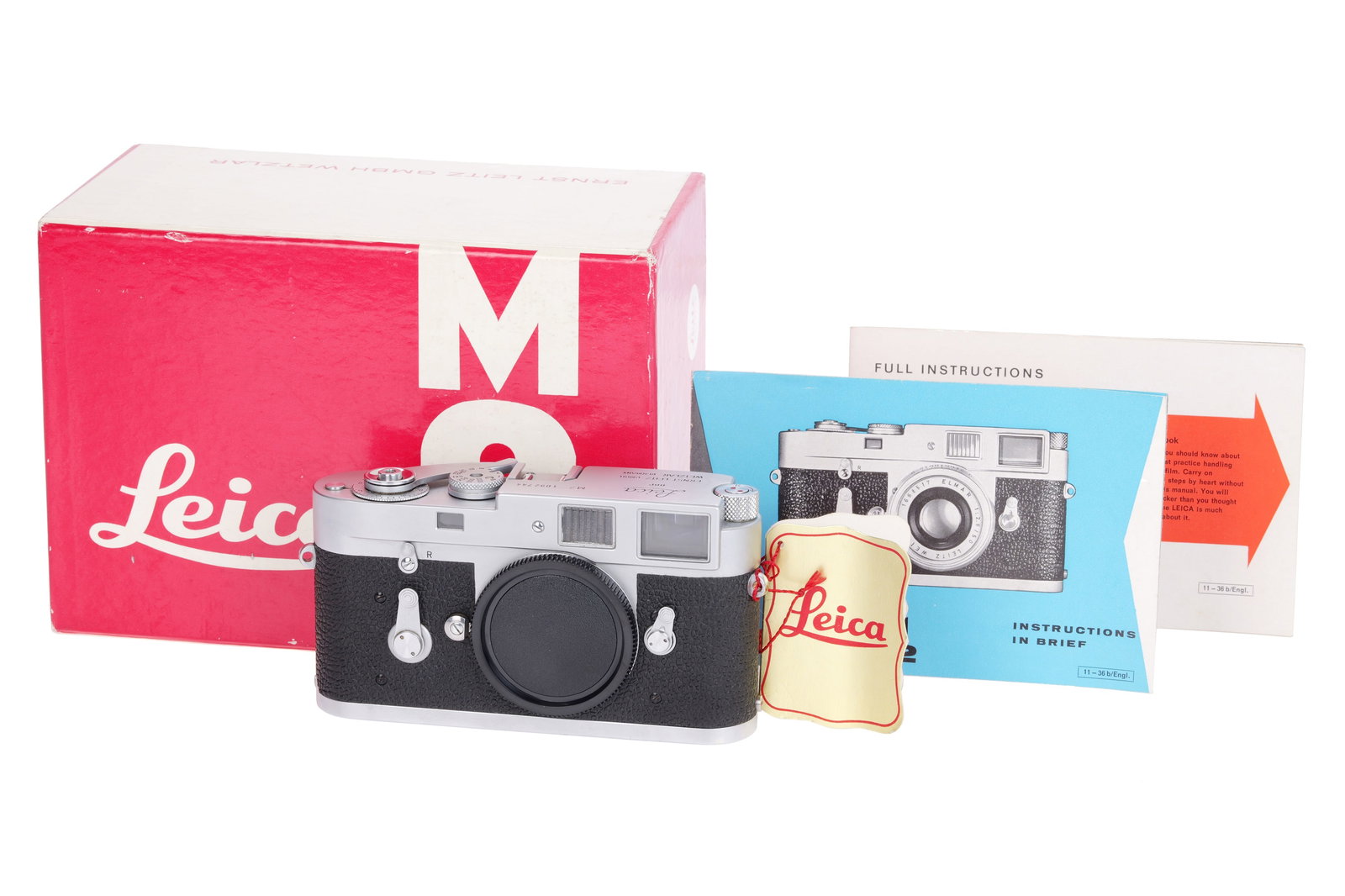 A Leica M2 Rangefinder Camera Body, (1 of 7)