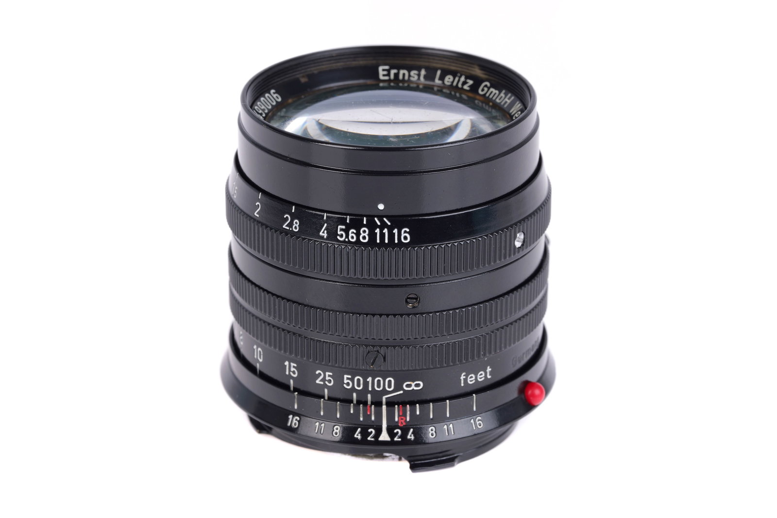 A Leitz Summarit f/1.5 50mm Lens, (1 of 5)