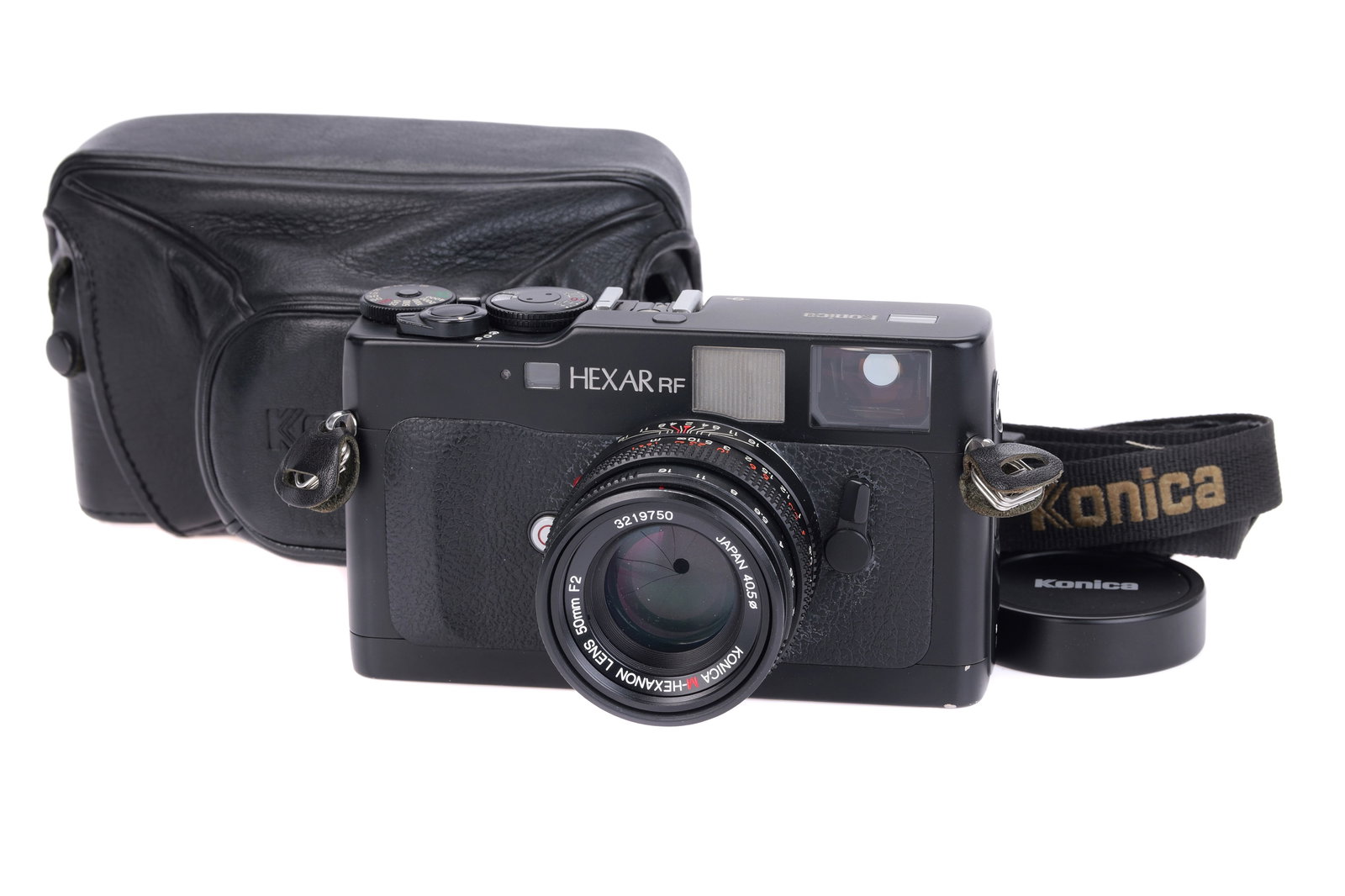 A Konica Hexar RF Rangefinder Camera, (1 of 5)