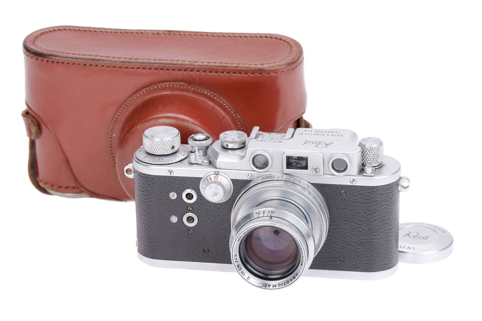 A Reid & Sigrist Reid III Type II Rangefinder Camera, (1 of 6)