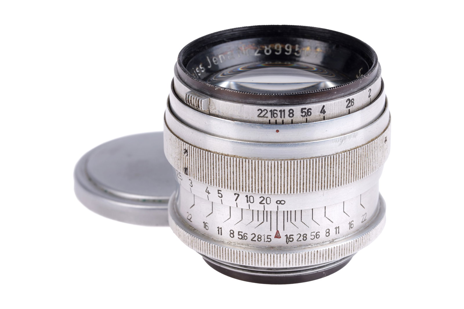 A Carl Zeiss Jena Sonnar T f/1.5 50mm Lens, (1 of 6)