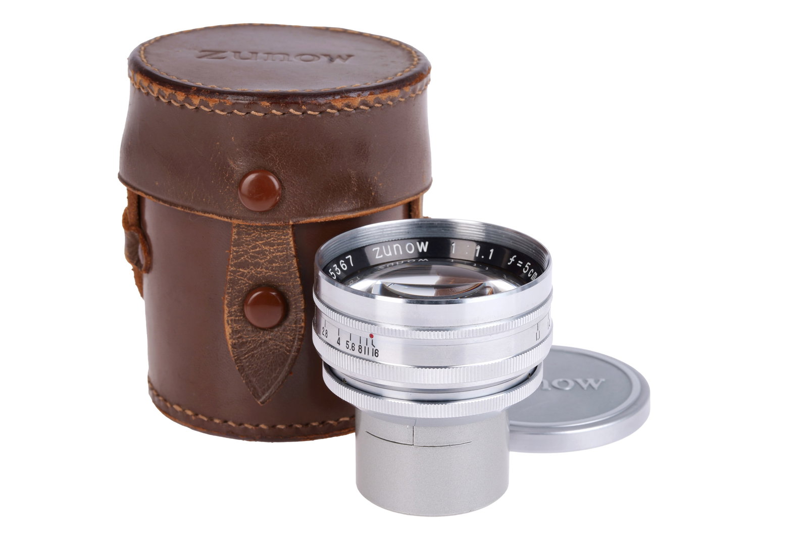 A Teikoku K?gaku Zunow f/1.1 50mm Lens, (1 of 6)