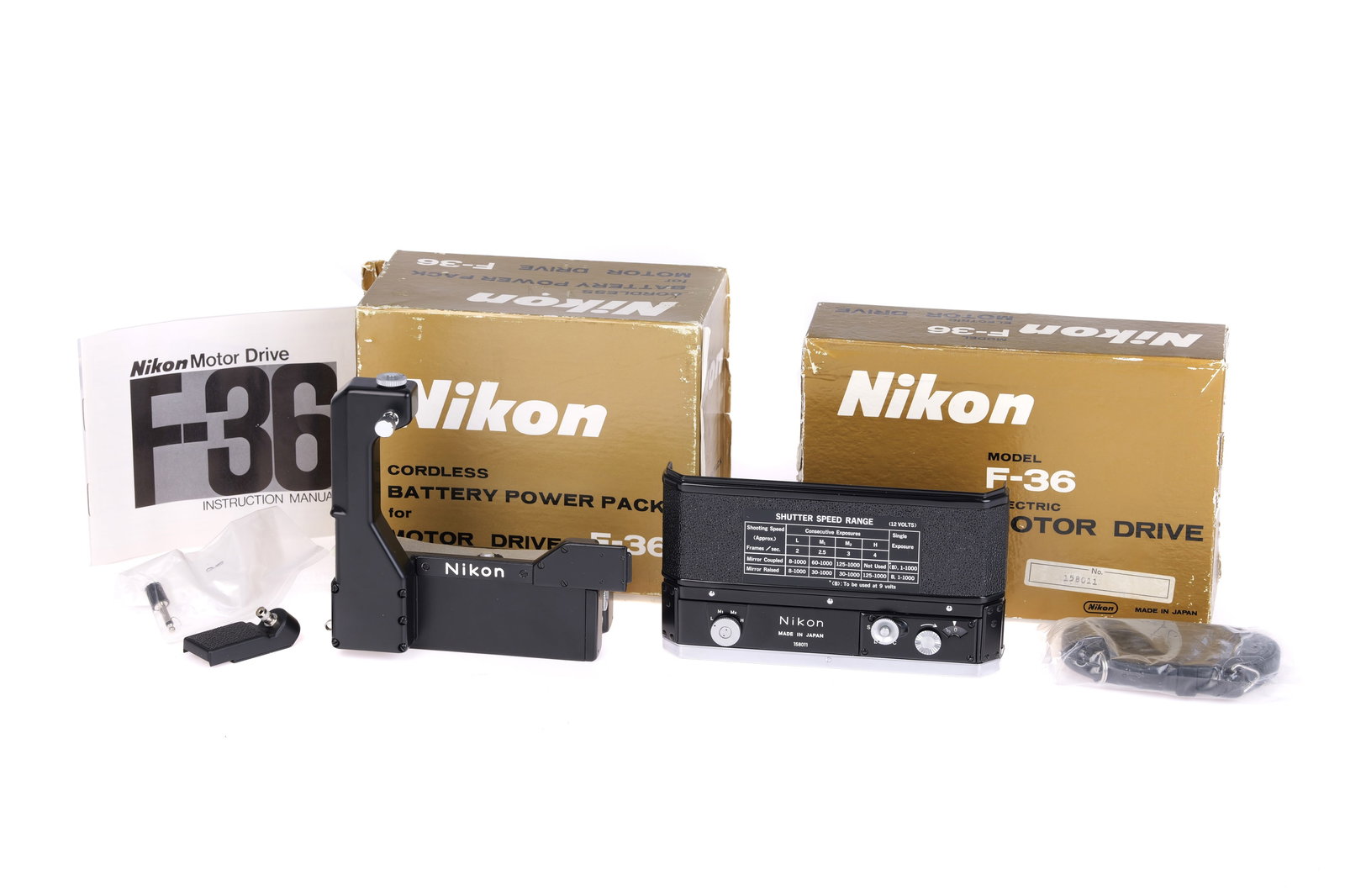 A Nikon Model F-36 Electric Motor Drive, (1 of 5)