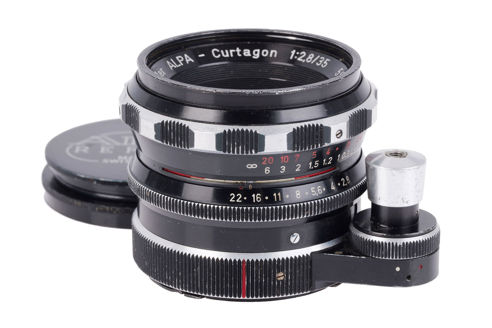 A Schneider Alpa-Curtagon f/2.8 35mm Lens, (1 of 4)