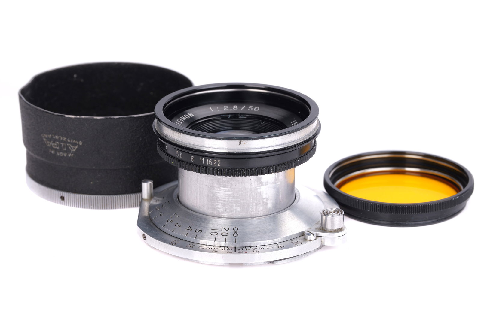 An Old Delft Alfinon f/2.8 50mm Lens, (1 of 4)