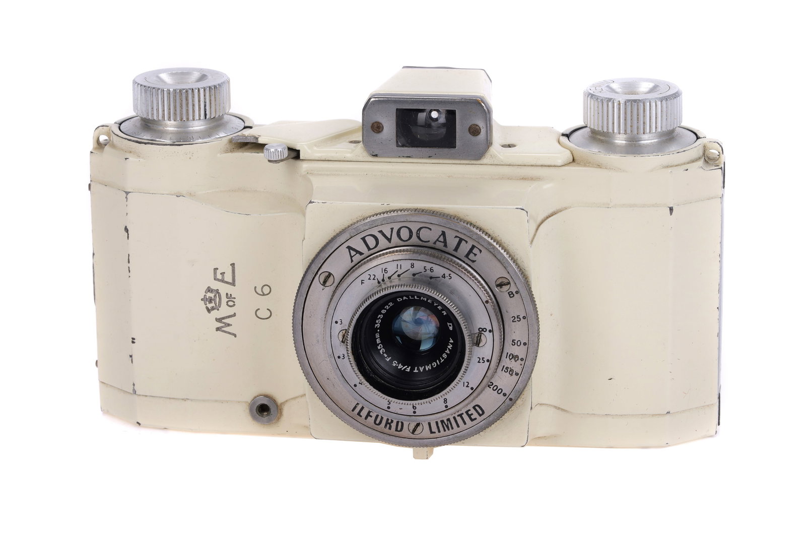 An Ilford Advocate 'Ministry of Education' Camera, (1 of 4)