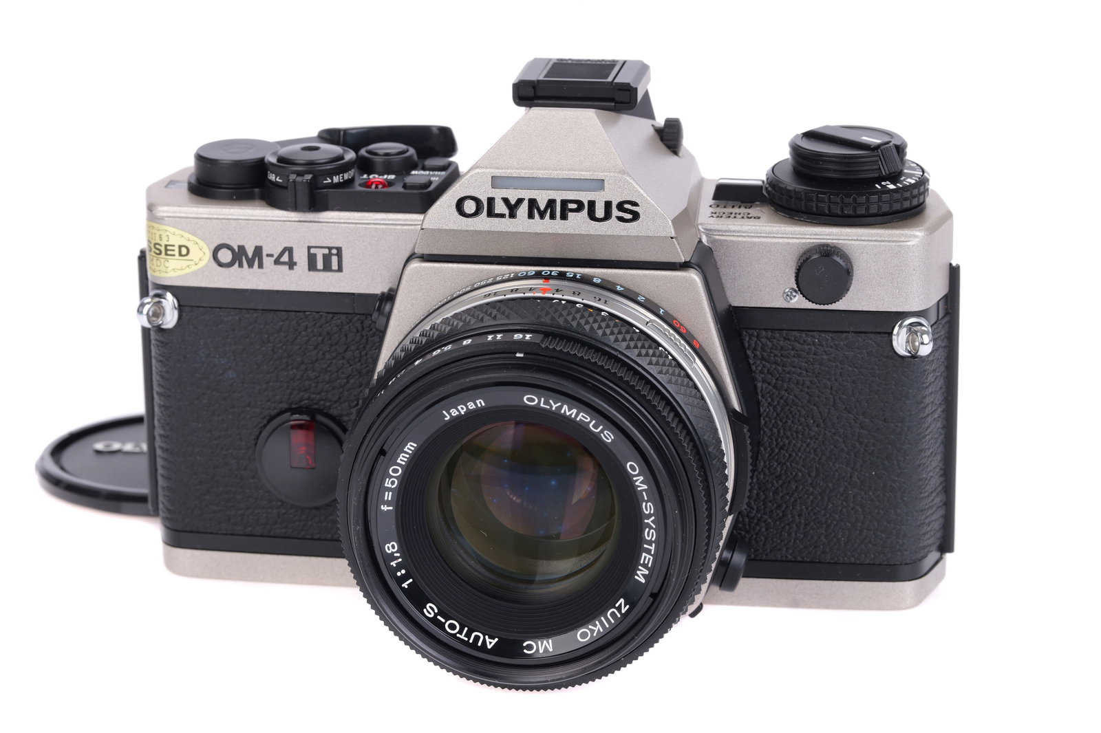 An Olympus OM-4 Ti SLR Camera, (1 of 4)