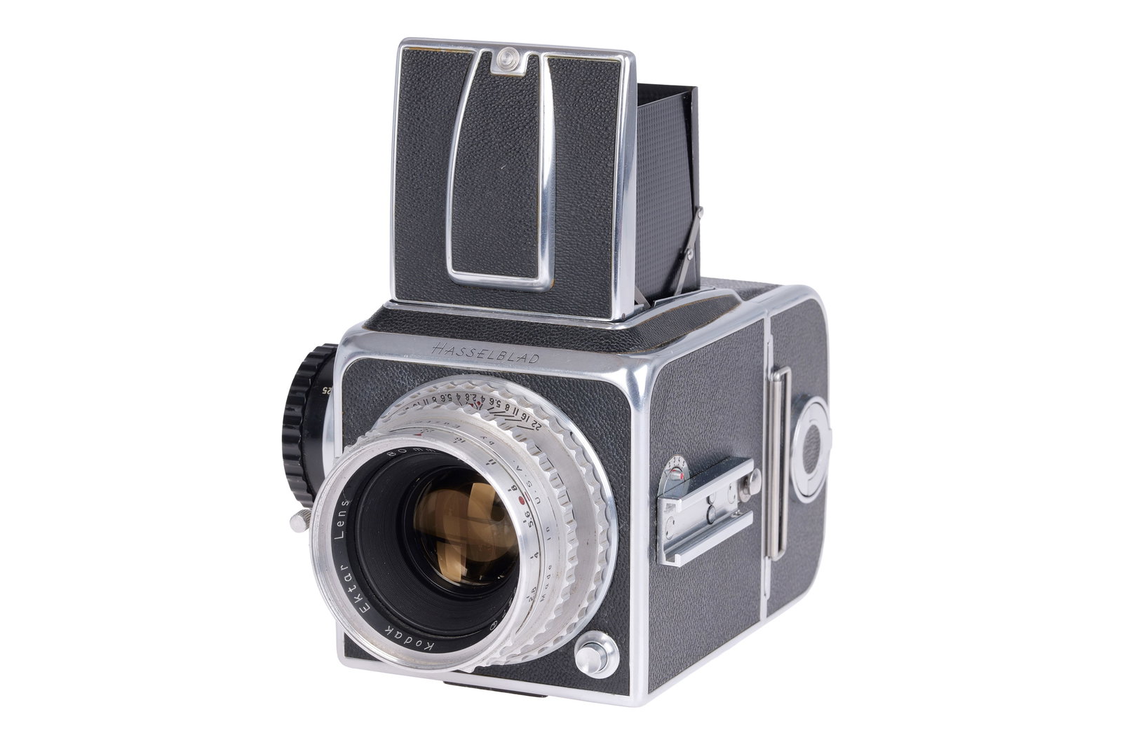A Hasselblad 1600F Medium Format Camera,