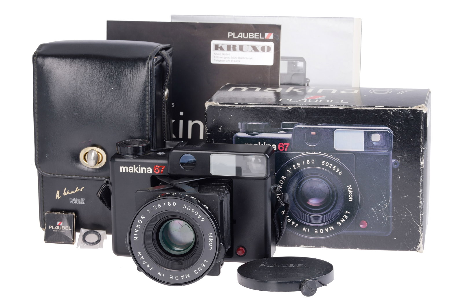 A Plaubel Makina 67 Medium Format Camera, (1 of 4)