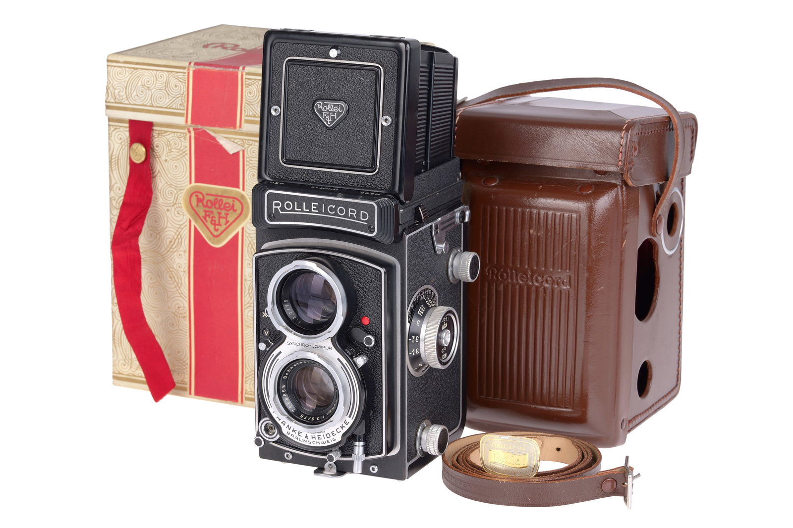 A Rollei Rolleiflex Vb Medium Format TLR Camera, (1 of 5)