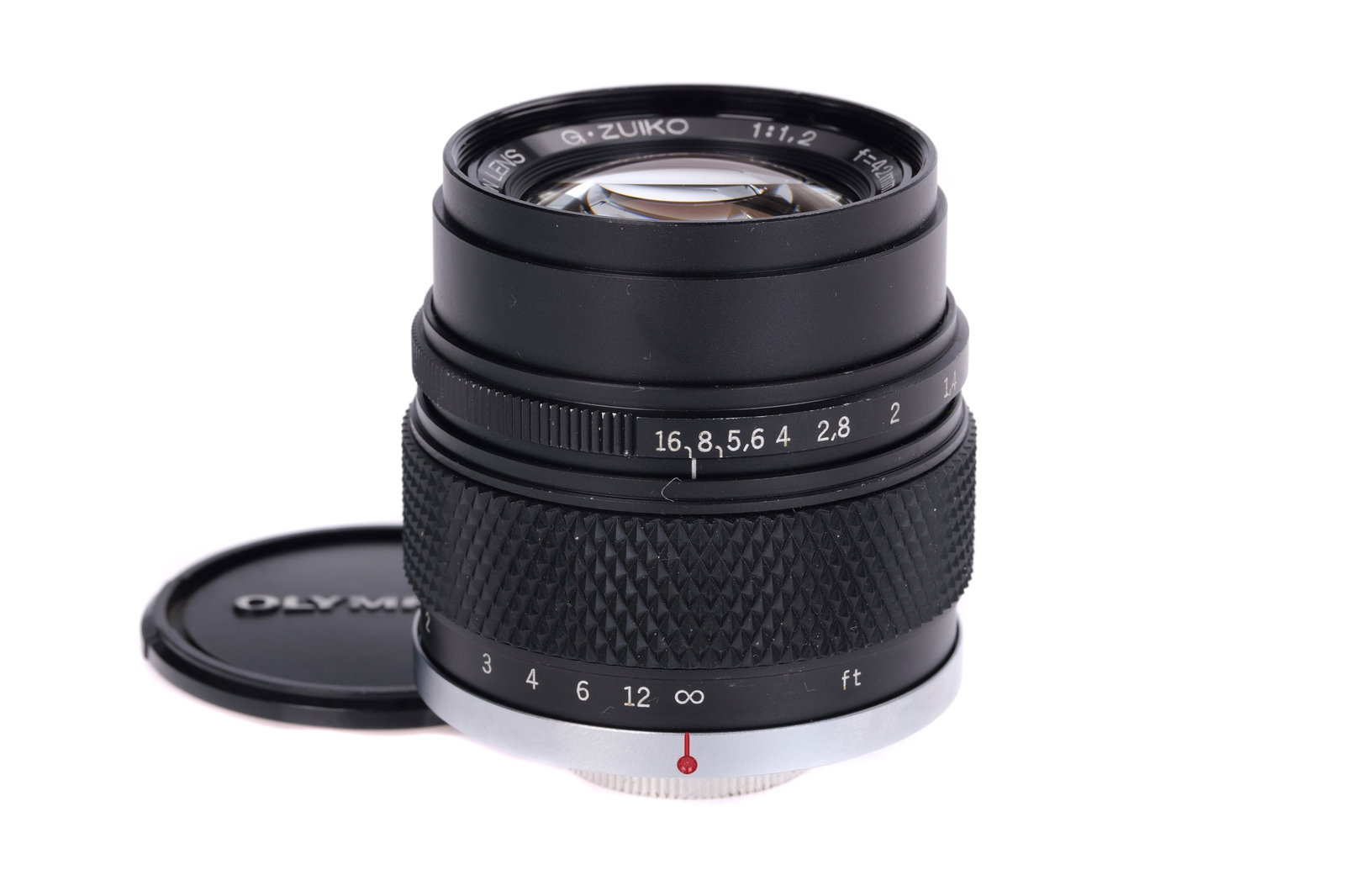 An Olympus G.Zuiko f/1.2 42mm Television Lens, (1 of 4)