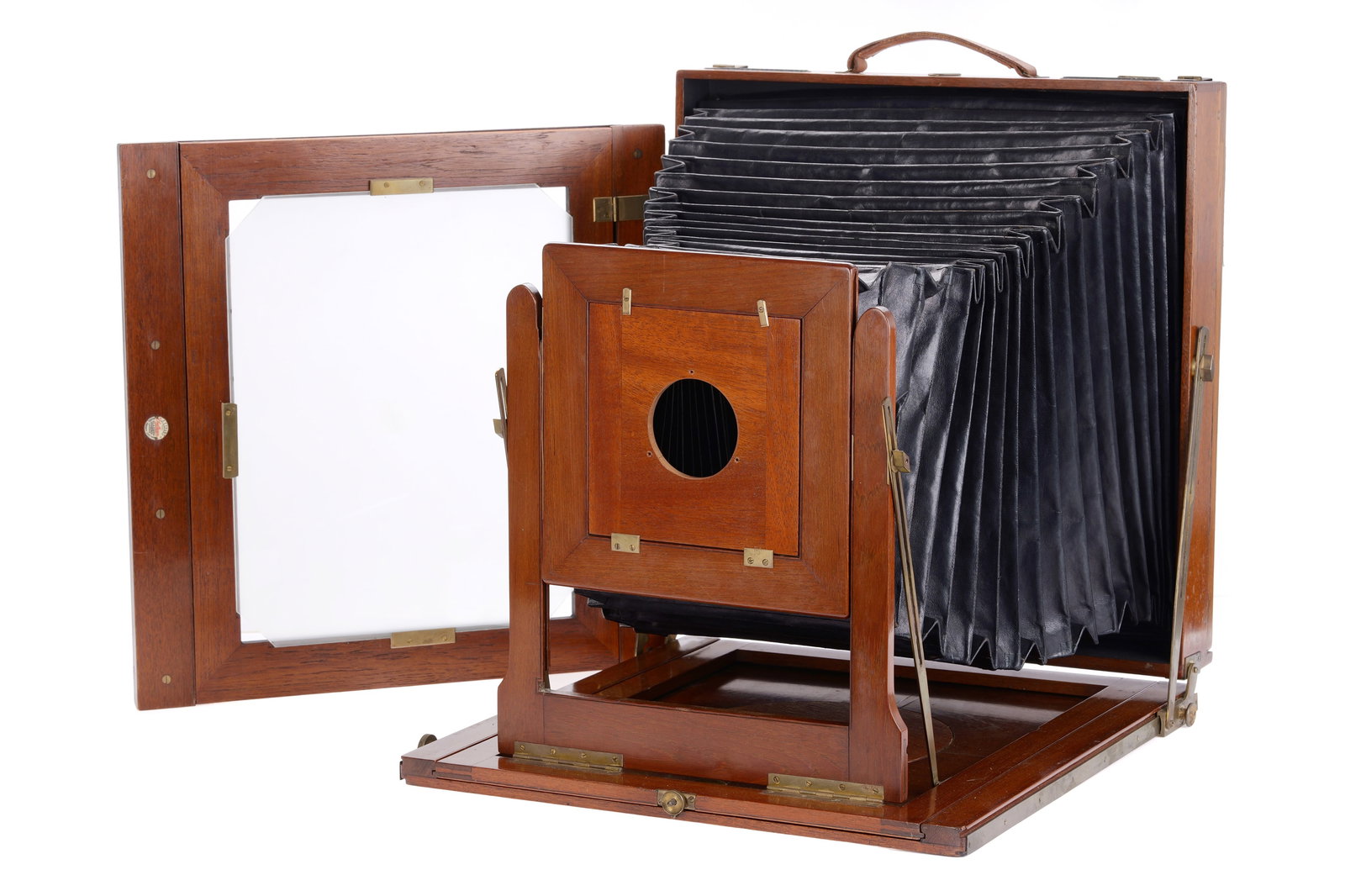 An Impressive J. Lizars Challenge 11x14" Ultra Large Format Mahogany Camera, (1 of 5)