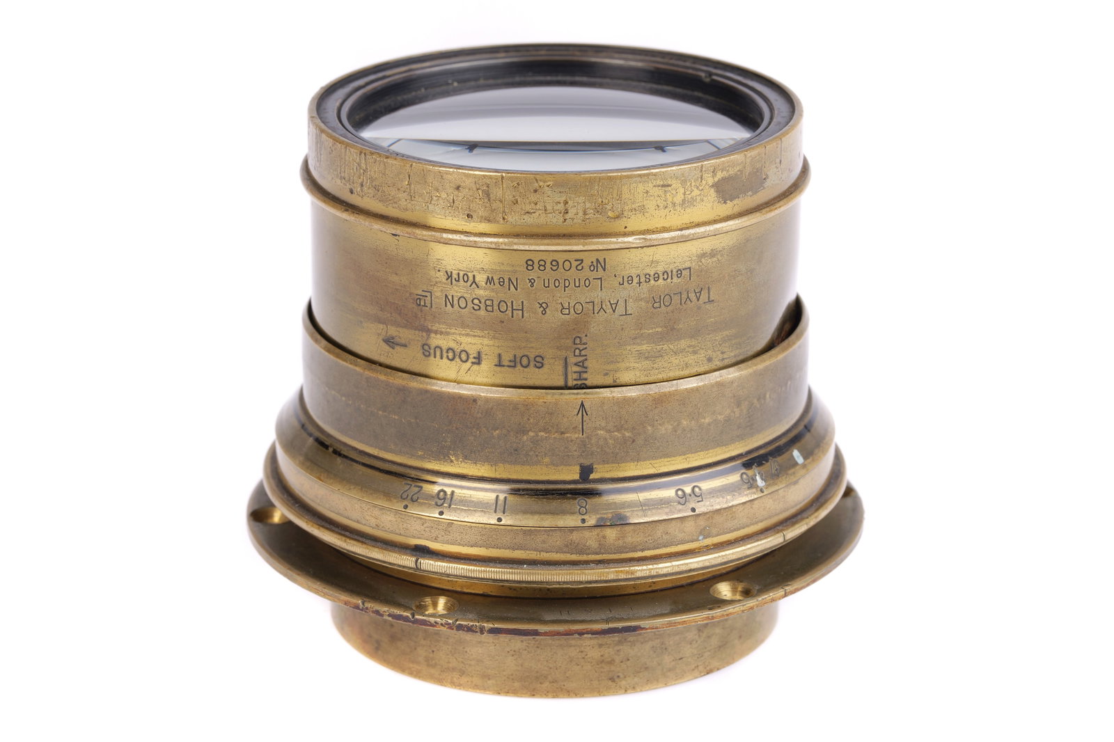 A Taylor-Hobson Cooke Anastigmat Series II Soft Focus f/4.5 10.4" Lens, (1 of 4)