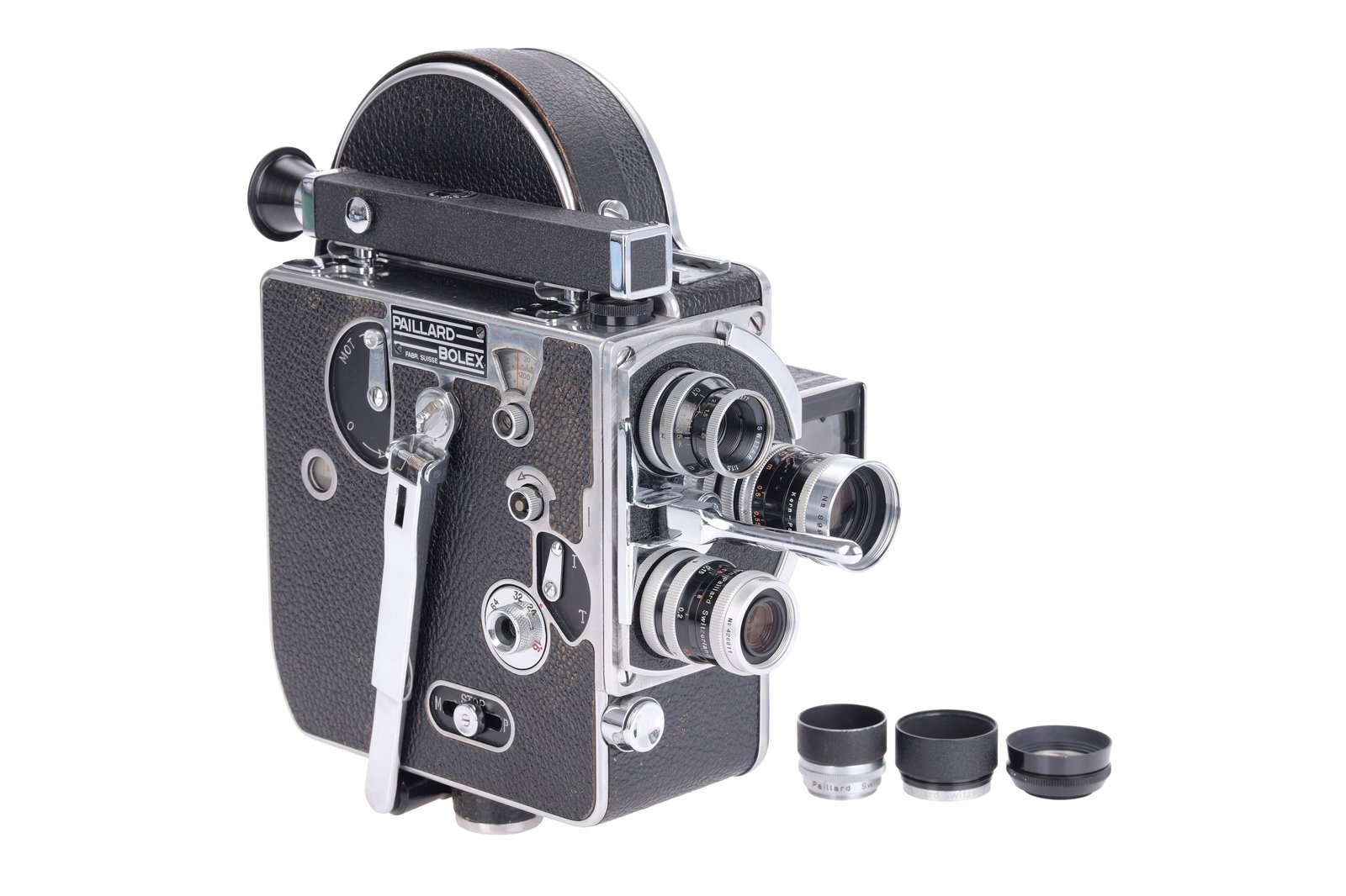 A Paillard Bolex H8 Cine Camera, (1 of 4)