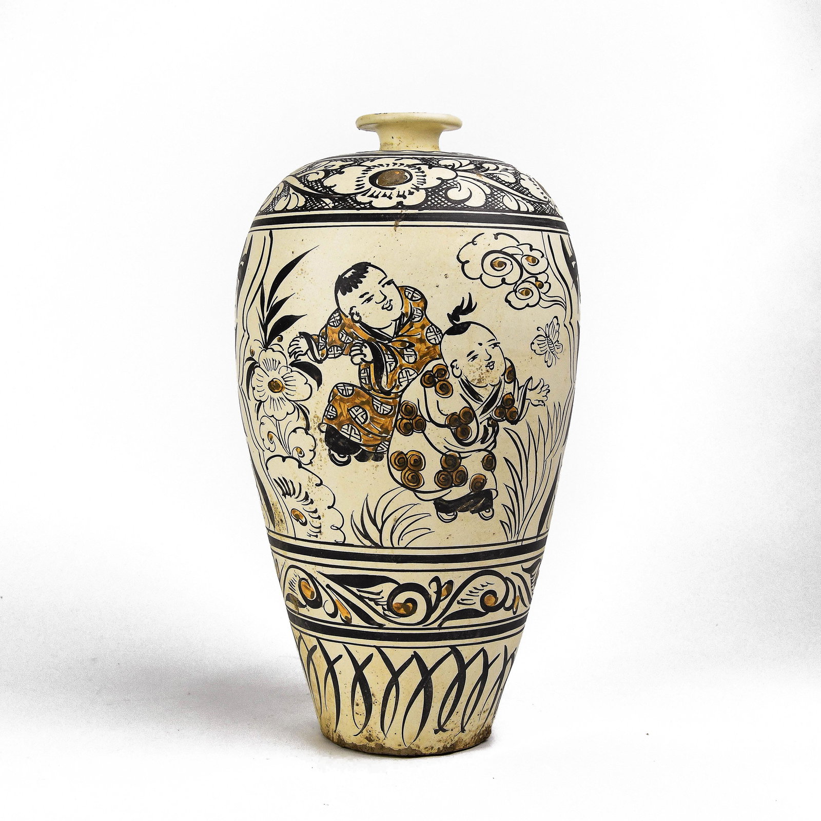 A Chinese Cizhou-Type Porcelain Vase (1 of 6)