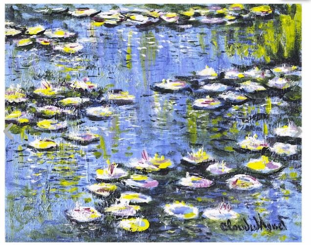 Claude Monet Signed & Hand-Numbered Ltd Ed "Water (1 of 1)