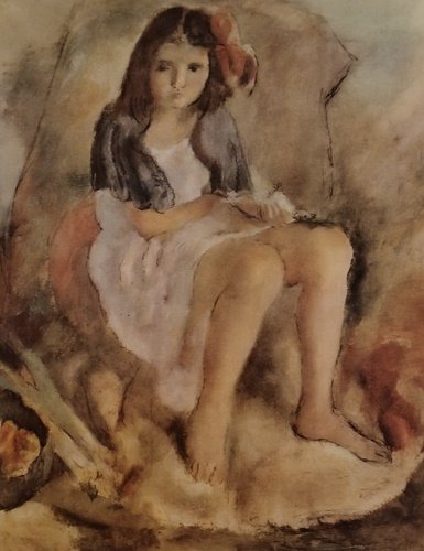 Jules Pascin - Seated Girl (1 of 1)
