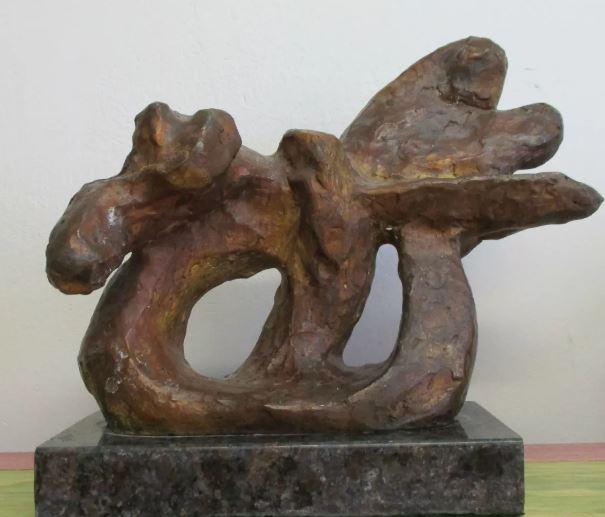 Sculpture Tree Ii by Jacques Lipchitz: Old Recast sculpture is in perfect condition. ITEM DESCRIPTION: TITLE: "TREE II" AUTHOR: JACQUES LIPCHITZ MATERIAL: BRONZE MEASURES WITHOUT BASE: HEIGHT 21 cm x WIDTH 26 cm x DEPTH 11 cm BASE: WIDTH 2