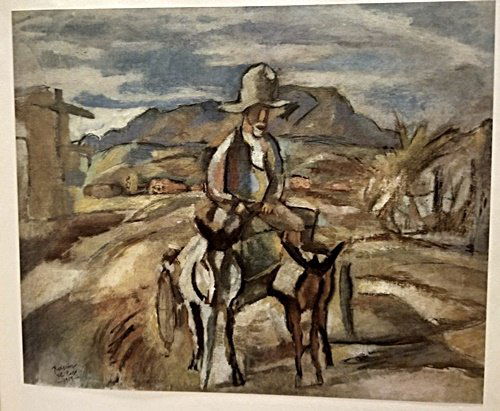 Jules Pascin - Old Mexican Peasant (1 of 1)