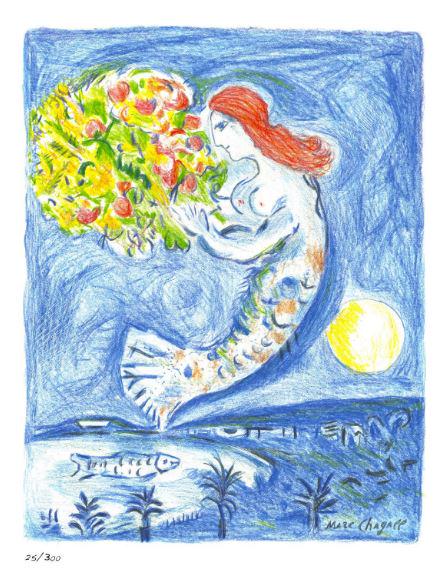 Marc Chagall - “La Baie des Angels “After” (1 of 1)