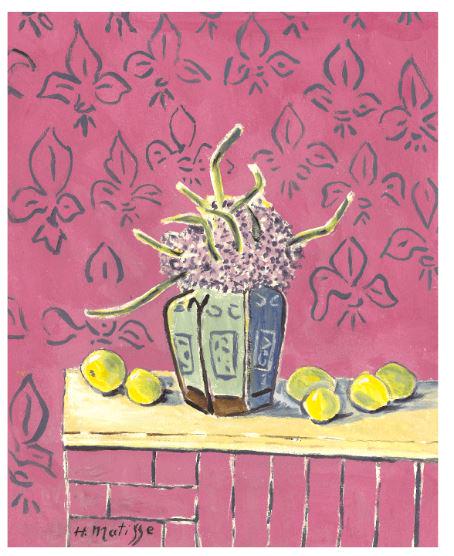 Matisse“After” "Still Life w/Lemons" Litho: This lithographic was made from an original creative of the Henri Matisse masterpiece,“Still Life With Lemons”A wonderful example of Matisse's still life painting at the height of his powers.It is