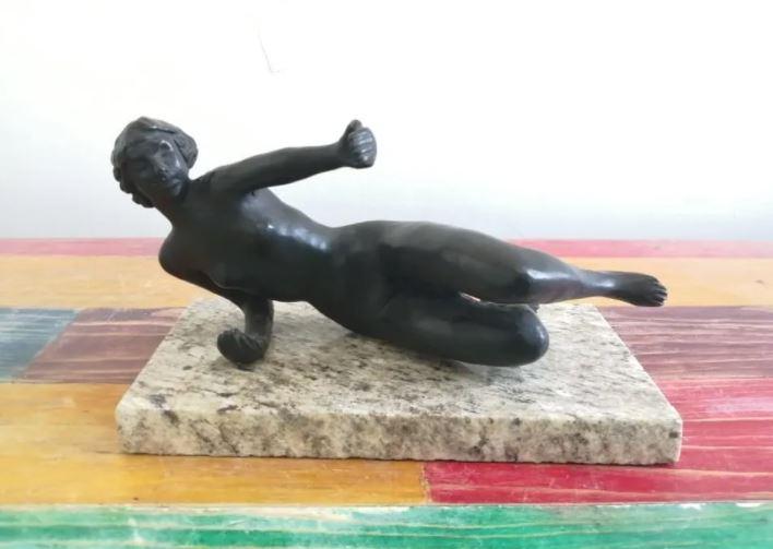 Bronze Sculpture Lady By Aristide Maillol (1 of 1)