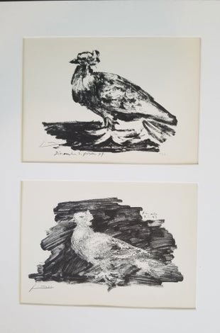 ピカソ “The Pigeons” ジクレー　CoA 付き Picasso The Pigeon