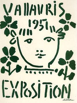 Picasso Exposition Vallauris 1951 (1 of 1)