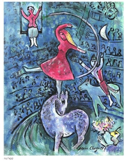 Marc Chagall - Circus Girl “After” (1 of 1)
