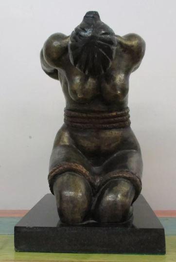 Bronze Sculpture Woman By David Alfaro Siqueiros (1 of 1)