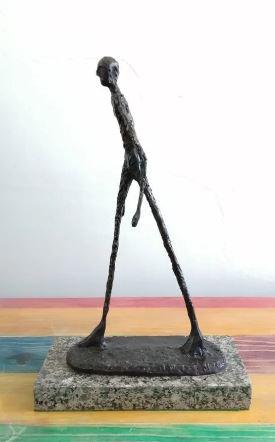Walking Man Bronze Sculpture By Alberto Giacometti (1 of 1)