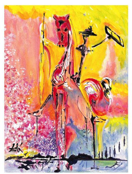 Salvador Dali “After”  "Knight of Middle Ages (1 of 1)