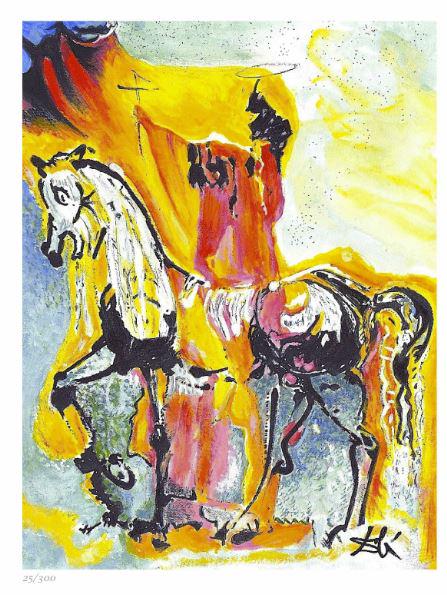 Salvador Dali - The Christian Knight “After” (1 of 1)