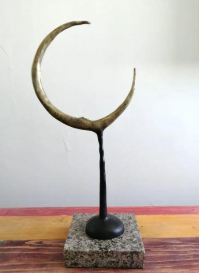 Bronze Moon Sculpture By Sergio Bustamante (1 of 1)