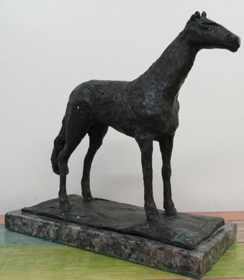 Bronze Sculpture Edgar Degas Horse (1 of 1)