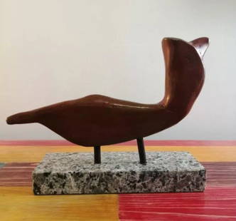 Bronze Sculpture Fauna By Alexander Archipenko: Old Recast sculpture is in perfect condition.ARTICLE DESCRIPTION:TITLE: "FAUNA"AUTHOR: ALEXANDER ARCHIPENKOMATERIAL: BRONZEMEASUREMENTS WITHOUT BASE: HEIGHT 18 cm x WIDTH 28 cm x DEPTH 5 cmBASE: WIDTH