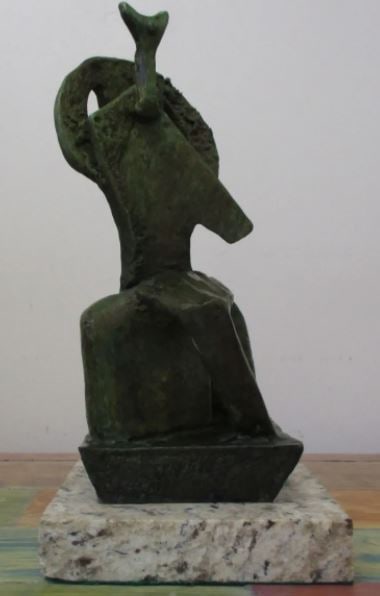 Bronze Sculpture Object V By Alexander Archipenko: Old Recast is in perfect condition.ITEM DESCRIPTION:TITLE: ?OBJECT V?AUTHOR: ALEXANDER ARCHIPENKOMATERIAL: BRONZEMEASURES WITHOUT BASE: HEIGHT 29 cm x WIDTH 12 cm x DEPTH 12 cmBASE: WIDTH 16 cm X DEPT