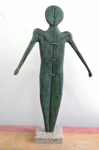 Bronze Sculpture Man By Rufino Tamayo (1 of 1)