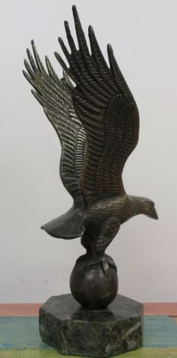 Bronze Sculpture Wind C. Espino (1 of 1)