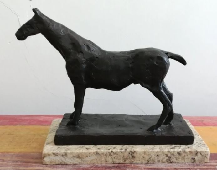 Edgar Degas Horse Bronze Sculpture (1 of 1)