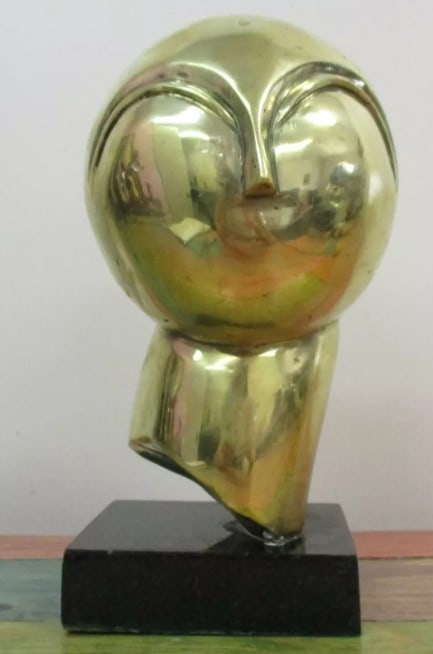 Sculpture En Bronce Head V By Constantin Brancusi (1 of 1)
