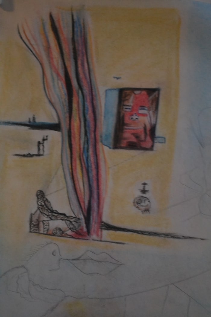 Salvador Dali - Liquid & Gaseous Television (Imagination & Objects of the Future Portfolio), 1975: Artist: Salvador DaliTitle: Liquid & Gaseous Television (Imagination & Objects of the Future Portfolio), 1975Dimensions: 17.5X13.5 InchesMedium: Pencil On PaperCondition: Excellent?In the style