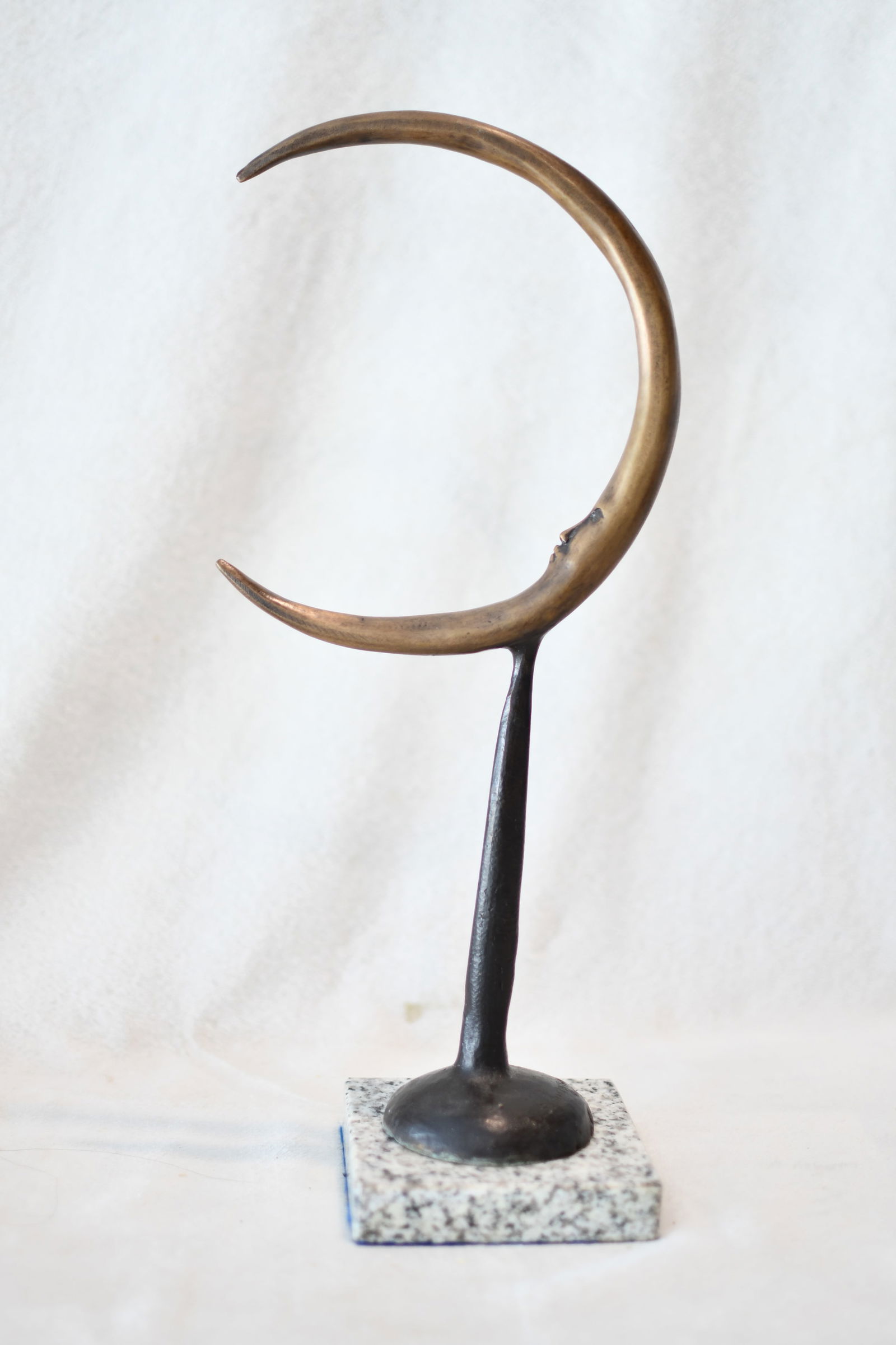 Bronze Moon Sculpture By Sergio Bustamante (1 of 1)
