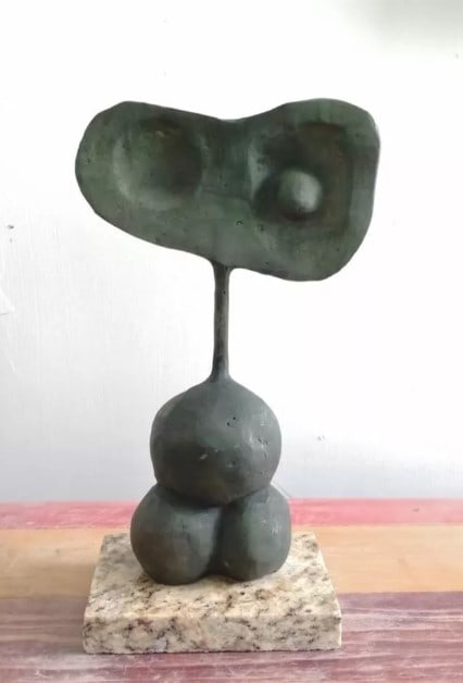 Bronze Sculpture Head (1 of 1)