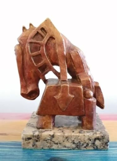 Bronze Sculpture Homme II By Jose Luis Cuevas: Old Recast sculpture is in perfect condition.ITEM DESCRIPTION:TITLE: "HOMME II"AUTHOR: JOSE LUIS CUEVASMATERIAL: BRONZEMEASURES WITHOUT BASE: HEIGHT 22 cm x WIDTH 19 cm x DEPTH 9 cmBASE: WIDTH 16 cm