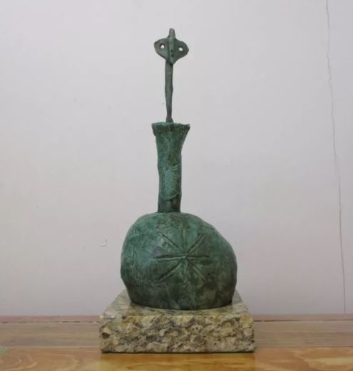 Bronze Sculpture Tete " (1 of 1)